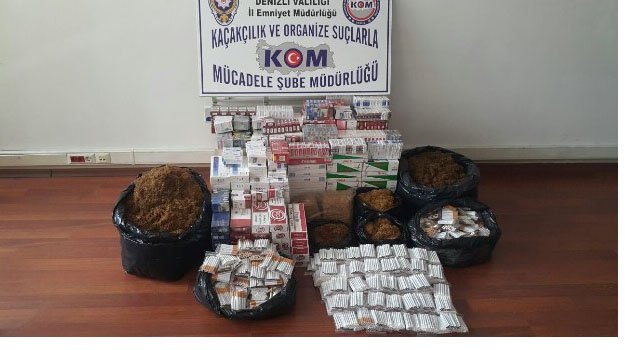 217 BİN ADET SİGARA ELE GEÇİRİLDİ