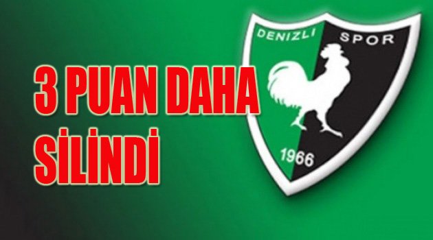 3 PUAN DAHA SİLİNDİ