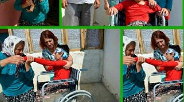 34 YILDIR ANNESİ SIRTINDA TAŞIYORDU