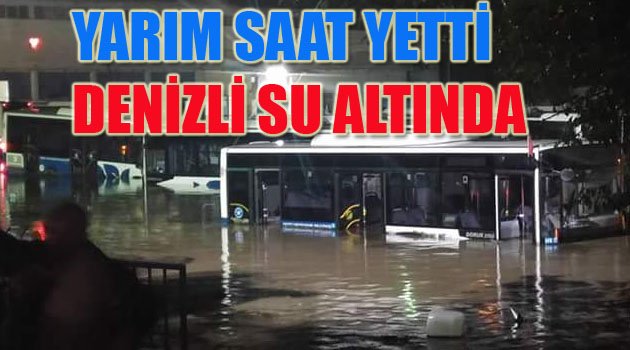 400 EV VE İŞYERİNİ SU BASTI