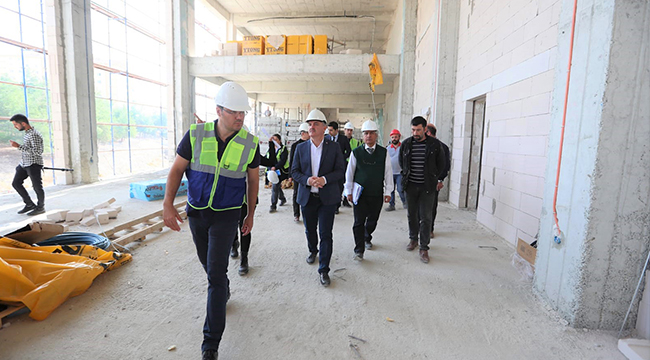 AKTEPE KÜLTÜR MERKEZİ’NDE SONA YAKLAŞILDI