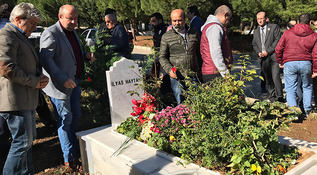 HAYTAN ÖLÜMÜNÜN 3. YILINDA ANILDI