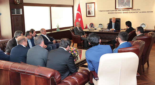 ASKON ÜYELERİNDEN BAŞKAN ZOLAN’A ZİYARET