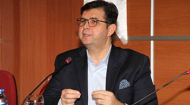 DENİB BAŞKANI PAÜ ÖĞRENCİLERİYLE BULUŞTU