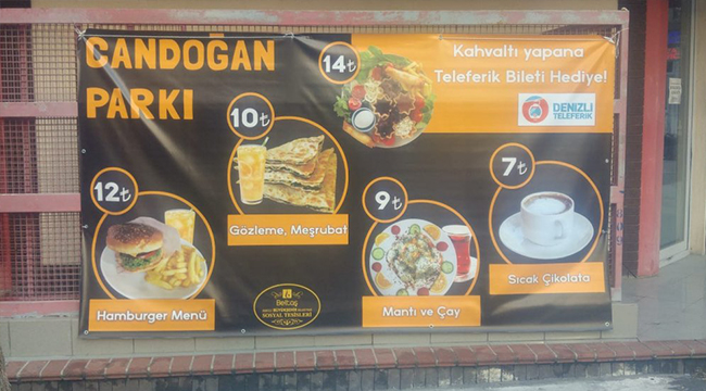 KAHVALTINI YAP TELEFERİK BİLETİ KAZAN!