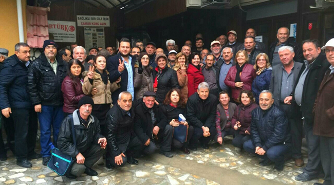 ÇED TOPLANTISINI PROTESTOLARLA ENGELLEDİLER