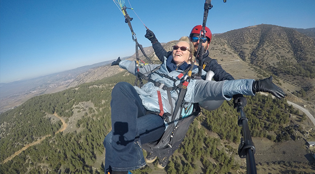 PAMUKKALE ADRENALİN TUTKUNLARINI DA CEZBEDİYOR