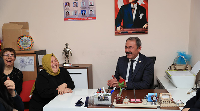 TİN’DEN “ÖZEL İNSANLAR”A ZİYARET