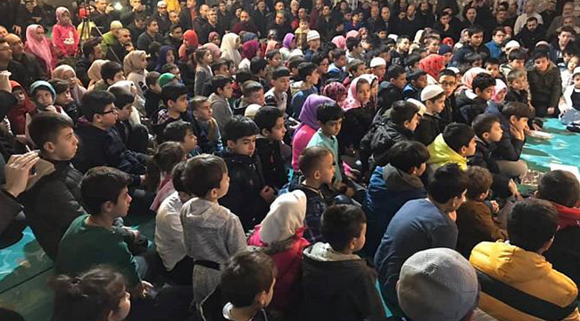ÇOCUKLAR SABAH NAMAZINDA BULUŞTU!