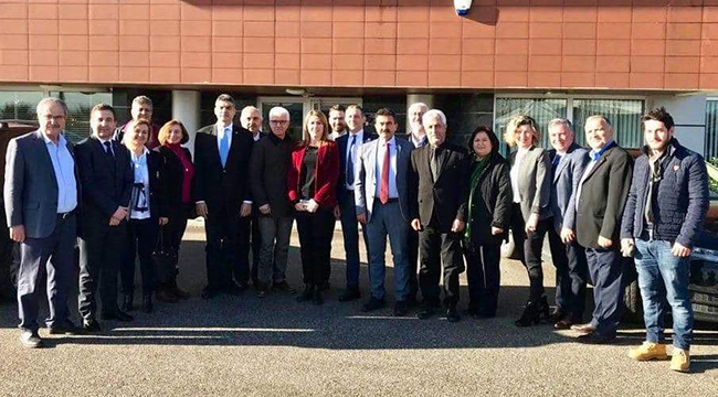 ORAN CHP’Lİ BELEDİYE BAŞKAN ADAYLARINA DESTEK VERDİ