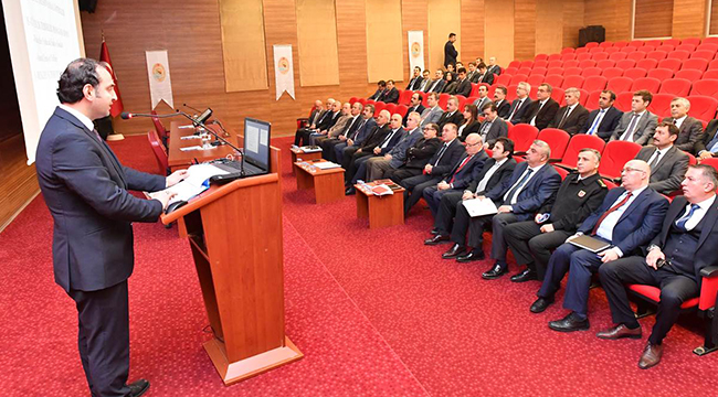 SEÇİM GÜVENLİĞİ VE KAYMAKAMLAR TOPLANTISI YAPILDI