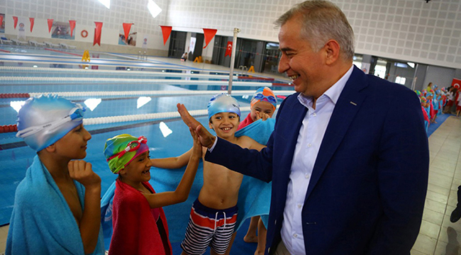 KAPALI YÜZME HAVUZLARI 100 BİNLER KULÜBÜNDE