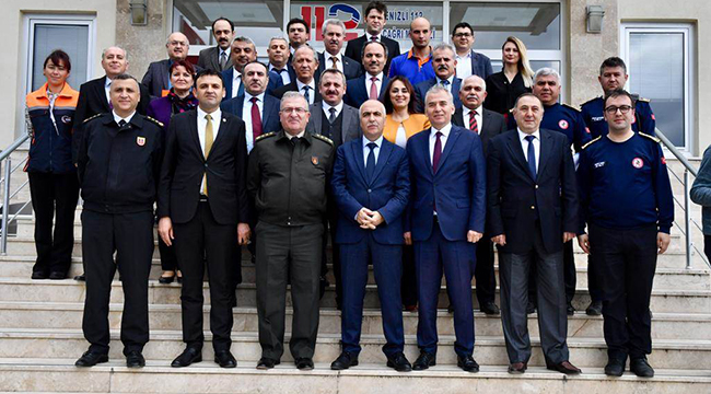 İL AFET VE ACİL DURUM K.K.TOPLANTISI YAPILDI
