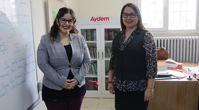 KUŞADASI’NDA “AYDEM SINIF KİTAPLIĞI” OLUŞTURULDU