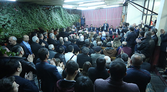 CUMHUR İTTİFAKI ADAYLARINA YOĞUN İLGİ