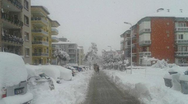 DENİZLİ’NİN 17 İLÇESİNE KAR UYARISI