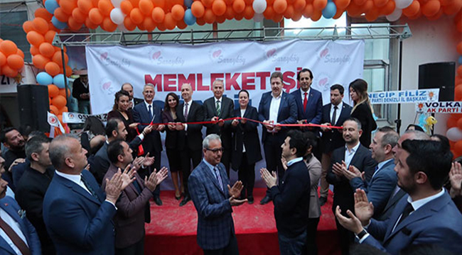 AK PARTİ SARAYKÖY’DE GÖVDE GÖSTERİSİ YAPTI