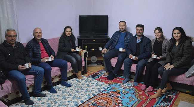 ÖZBAŞ BİR GÜNDE 6 MAHALLE GEZDİ