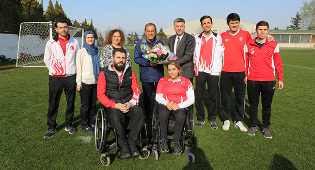 ENGELLİLER MECLİSİ’NDEN DENİZLİSPOR’A MORAL ZİYARETİ