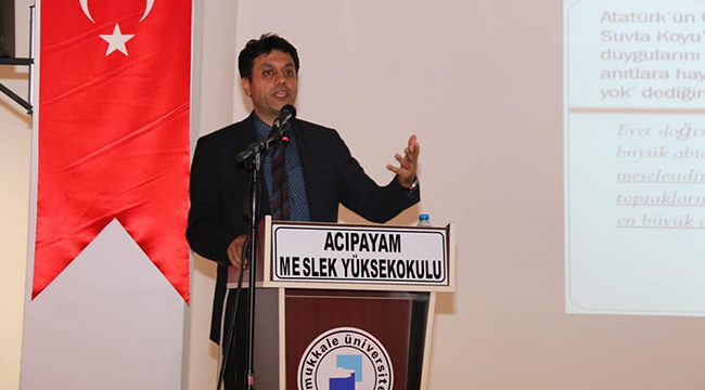 PAÜ ACIPAYAM MYO 18 MART ÇANAKKALE ŞEHİTLERİNİ ANDI