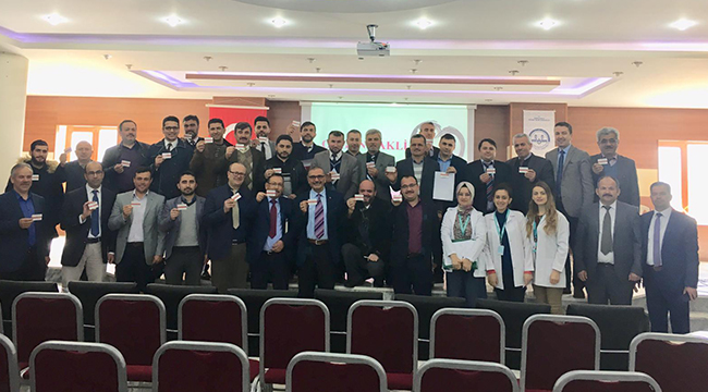 TAVAS'TA DİN GÖREVLİLERİ ORGAN BAĞIŞINDA BULUNDU