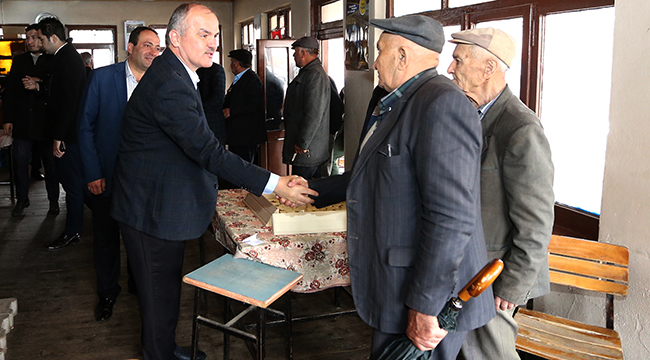 GÜRLESİN, MAHALLE ZİYARETLERİNİ SÜRDÜRÜYOR