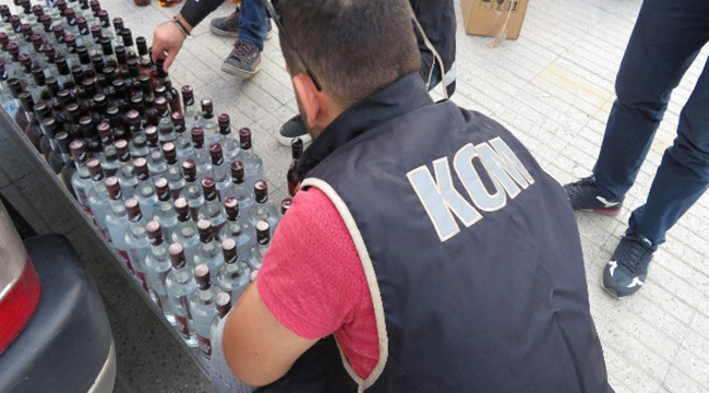KAÇAK ALKOLE GEÇİT YOK!