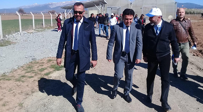 TAVAS MYO’DA MEYVE FİDANI DİKTİLER
