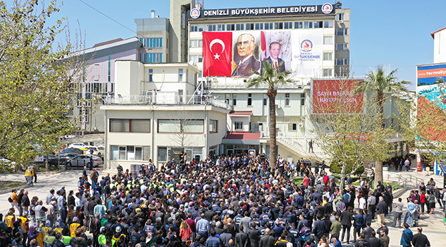 BAŞKAN ZOLAN'A KARŞILAMA SÜRPRİZİ