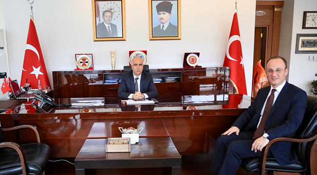 BAŞKAN ÖRKİ PROTOKOLU ZİYARET ETTİ
