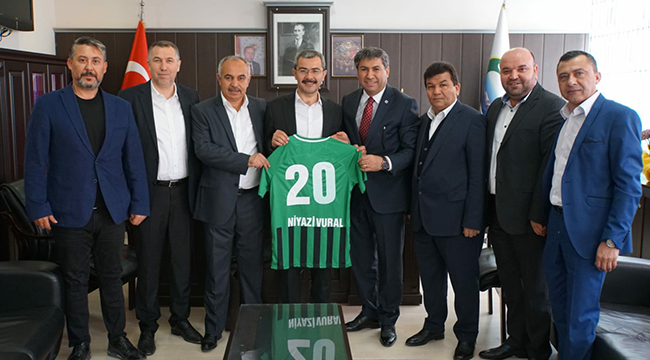 Denizlispor Yönetimi İlçe Başkanlarını Ziyaret Etti.
