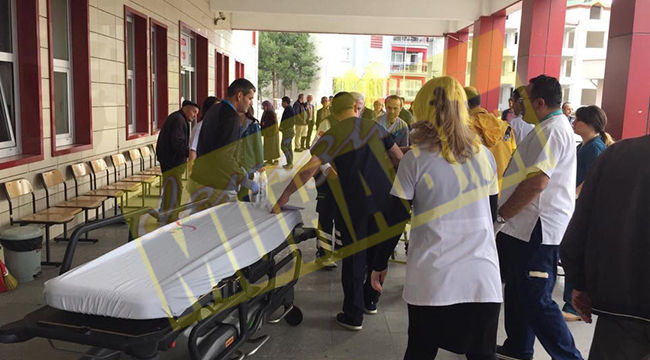 Denizli'de Öğrenci Otobüsü Devrildi 4'ü ağır 32 yaralı