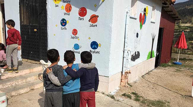 Denizli Akut’tan Sarıgöl’de Okul Tadilatı