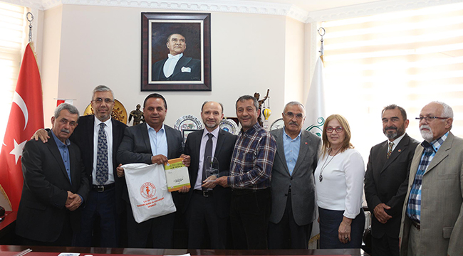 Akcan Dernek Başkanlarını Ağırladı