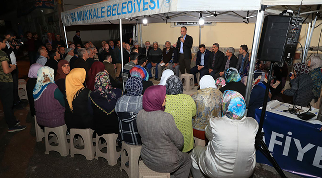 Başkan Örki Ramazan'a Dokuzkavaklar'da Girdi