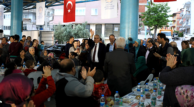 Binlerce Denizlili Aynı Sofrada Buluştu