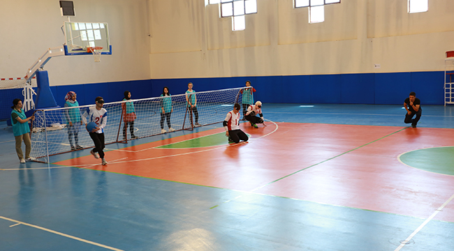 Büyükşehir Engelliler Meclisi’nden Goalball Maçı