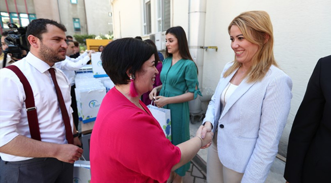 Başkan Doğan Personeliyle Bayramlaştı