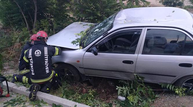 Bereketler’de Kaza:1 Yaralı