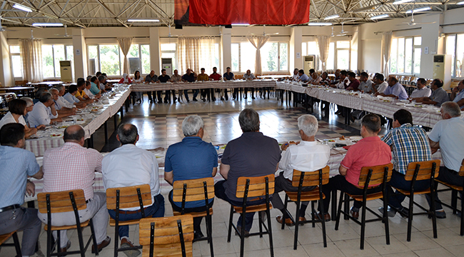 Başkan Şevik, muhtarlarla bir araya geldi