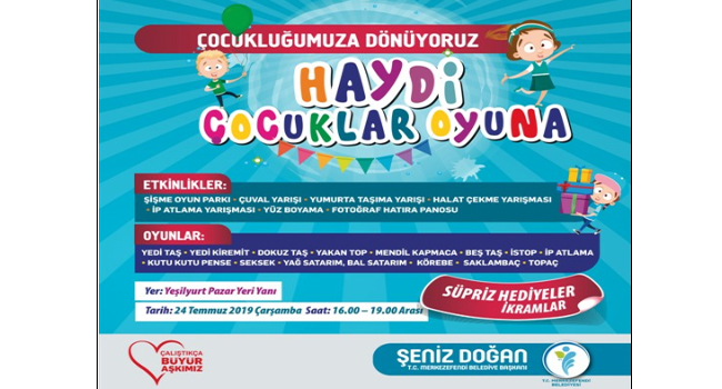 Merkezefendide Çocuk Olmak Bir Ayrıcalık
