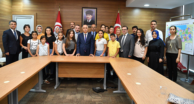 15 Temmuz Konulu Yarışmalarda Dereceye Giren Öğrenciler Ödüllendirildi.