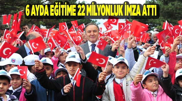 6 AYDA 22 MİLYONLUK PROTOKOLE İMZA