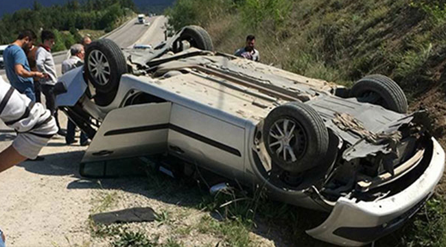 CANKURTARAN’DA KORKUTAN KAZA