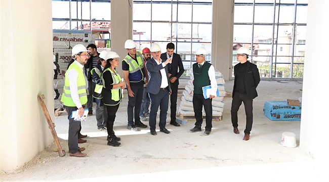 AKTEPE KÜLTÜR MERKEZİ’NDE SONA YAKLAŞILDI