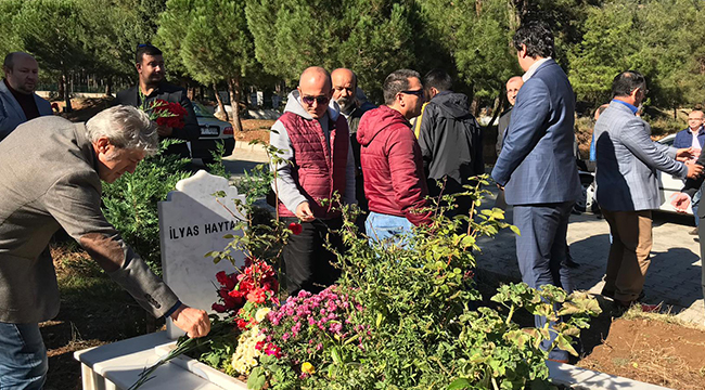 HAYTAN ÖLÜMÜNÜN 3. YILINDA ANILDI