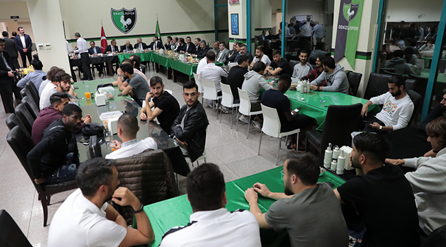 DENİZLİSPOR’A MORAL YEMEĞİ