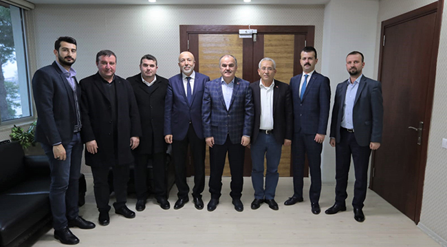 BAŞKAN GÜRLESİN’E TÜRSAB’TAN ZİYARET