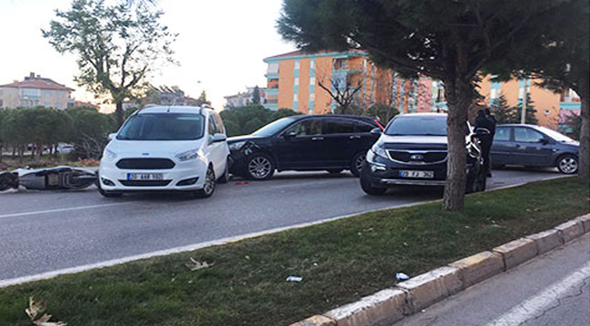 SERVERGAZİ’DE ZİNCİRLEME KAZA