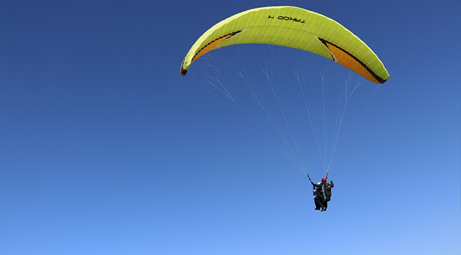 PAMUKKALE ADRENALİN TUTKUNLARINI DA CEZBEDİYOR